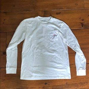 BRAND NEW WHITE VINEYARD VINES LONG SLEEVE SHIRT